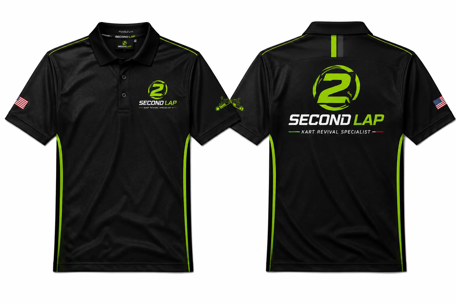Second Lap Karts workshop and technical team